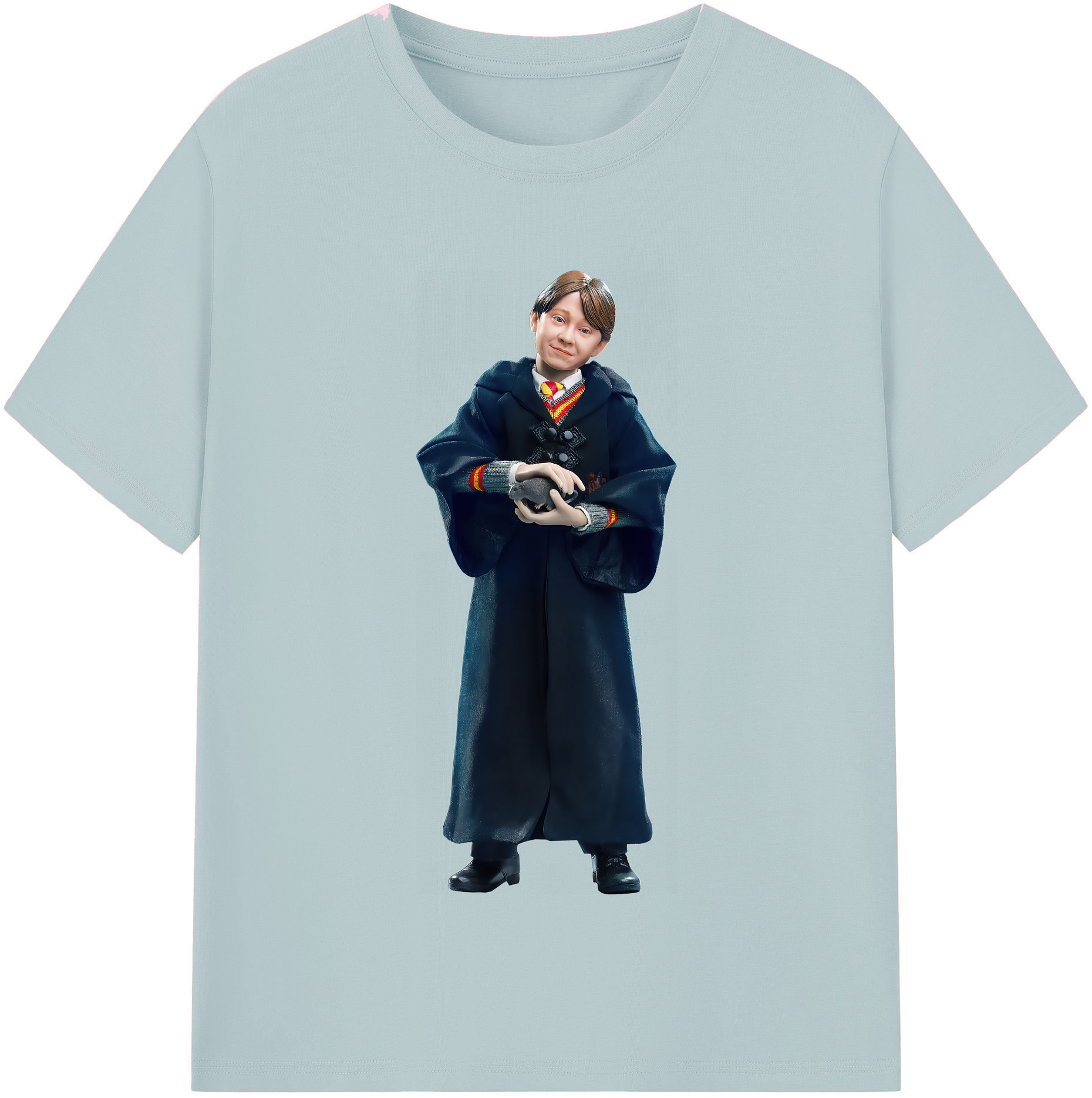 （画像用） Harry Potter ハリー・ポッターシリーズ 綿100％半袖Tシャツ（フロントプリント）
